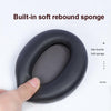 2 PCS Headset Earmuffs Sponge Cover for Edifier W820nb,Style: Blue