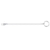 4.5mm 316 Stainless Steel Marine Hardware Spring Safety Stop, Specifications: 300mm Rope