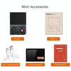 Miyoo Mini Plus 3.5 Inch IPS Screen Retro Handheld Game Console 128G 25K Games(Transparent Purple)