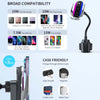 Double Coil Car Wireless Charger Water Cup Holder For Apple14 / 13 / Samsung ZFLIP4 Series