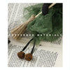 Halloween Broom Witch Doll Pendant Ghost Festival Party Props(Green)