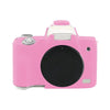 For Canon EOS M50 Mark II / M50 II Soft Silicone Protective Case(Rose Red)