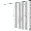 80x180cm Thickened Waterproof Moldproof Shower Curtain Simple Bathroom Hotel Curtain With Hooks(Marble)