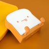 F-L-01 Toast Bread Night Light With Mobile Phone Holder Children Bedroom Timing Sleep Light(Snooze)