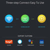 WiFi Siren Alarm, 90dB, Temp/Humidity, Tuya/Smart Life, Alexa/Google