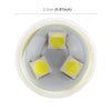 2 PCS H7 4.5W DC 12V 6000K 360LM Car Auto Ceramics Fog Light 18LEDs SMD-3030 Lamps, with Projector Lens(White Light)
