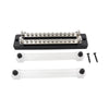 CP-3023-02 150A 12-48V RV Yacht Double-row 12-way Busbar(Black)