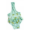 Dog Nappy - Banana Print, Breathable, Small (Green)