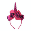 2 PCS F036 Cartoon Headband Children Birthday Festival Party Hair Accessories(Rose Red)
