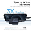 Baseus PicoGo 45W GaN Type-C Fast Charger, EU Plug(Black)