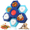 Dog Puzzle Toy | Rotating Slow Feeder | Interactive Treat Dispenser