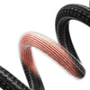 USAMS US-SJ672 Type-C To 8 Pin 30W Fast Charge Digital Display Data Cable, Length: 1.2m(Black)