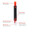 Bluetooth Headphones Earbuds Cleaning Pen(White Gray)