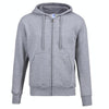 Zipper Cardigan Hooded Sweater Autumn Winter Fleece Coat Couple Sweatshirt, Size: M(Gray)