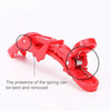 6 PCS Hair Not Easy to Slip off Hair Salon Barber Shop Style Partition Special Clip Hair Tools(Red)