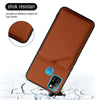 For Infinix Smart 5 / Hot 10 Lite Skin Feel PU + TPU + PC Phone Case(Brown)