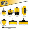WRS-DS19 9 in 1 Electric Drill Crevice Cleaning Brushes Car Wash Tools Set(9pcs/set)