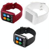 Portable Multifunctional Bluetooth V3.0 + EDR Smart Wrist Watch(Red)