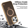 For iPhone 13 Pro Carbon Fiber MagSafe Holder Phone Case(Black)