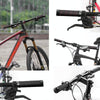 PROMEND GR-515 1 Pair Shock-absorbing Anti-skid Mountain Bike Grips Cover (Black)