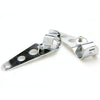 Motorcycle Headlight Holder Modification Accessories, Size:L (Silver)