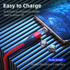 ENKAY 6-in-1 PD60W USB-A / Type-C to Type-C / 8 Pin / Micro USB Magnetic Fast Charging Cable, Cable Length:1m(Red)