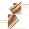 002 Cute Cartoon Thicked Seat Belt Anti-Strangled Protective Cushion, Length: 23cm (Beige Dog)