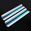 4 PCS Universal Car Auto Plastic Wrap Rubber Front Rear Body Bumper Guard Protector Strip Sticker