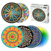 Round Adult Plane Puzzle Jigsaw Toy 500 Pieces, Diameter: 48CM(Zodiac)