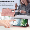 For iPhone 11 Tulips Embossed Leather Phone Case with Lanyard(Pink)