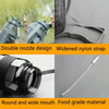 MINGXIA MXCP05 Plastic Water Cup With Straw Outdoor Portable Sports Kettle, Colour: Gray 1000ml