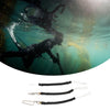 Spear Fork Force Release Shockproof Latex Tube Buffer, Style: Spiral Pin Rope