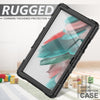 For Samsung Galaxy Tab A8 10.5 2021 X200 / X205 Silicone + PC Tablet Case(Black)