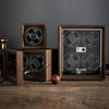 USB Automatic Mechanical Watch Shaker Watch Rotates Places Storage Box, Color: 4 Watches Black