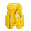 2 PCS PVC Children Inflatable Swimwear Children Life Jacket, Colour: L (Yellow)