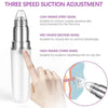 HD-3138 Electric Pore Cleaning Instrument Hot Compress To Export Acne Removing Blackhead Beauty Instrument(White)