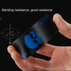 10 PCS Fluorescent PVC Skull Playing Cards Waterproof  Playing Cards,Size: 3.2 x 8.7cm  Blue+Green