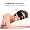 Bluetooth Eye Mask 3D Sleep Blackout Eye Shield Can Listen To Music & Answer Phone(Black)