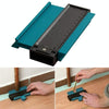 120mm Plastic Universal Pipe Wood Ducts Profile Marking Tool Duplicator Tooth Contour Copy Vacuum Packaging(Blue)