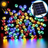 200 LEDs Outdoor Waterproof Christmas Festival Decoration Solar Lamp String, Length: 22m(Colour)