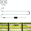 LED Plant Lamp Household Full Spectral Filling Hard Lamp Strip, Style: 50cm 2 Head(Sun Light EU Plug)