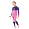 SLINX 1902 Long Sleeve Warm Kids Sun Protection Wetsuit, Size: XL(Twilight)