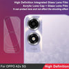 For OPPO A2x 5G imak Integrated Rear Camera Lens Tempered Glass Film