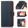 For Alcatel 1B 2022 KHAZNEH Litchi Texture Leather RFID Phone Case(Blue)