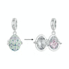 S925 Sterling Silver Easter Lucky Egg DIY Pendant(BSC996)