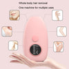 Home Laser Freezing Point Hair Removal Apparatus Full Body Beauty Portable Hair Removal Apparatus, Style: EU Plug(Freezing Point Pink)