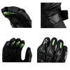 MOGE Motorcycle Gloves Breathable Riding Protective Equipment Anti-fall Gloves, Size:L(White)