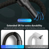 8 Pin 5A Beauty Tattoo USB Charging Cable,Cable Length: 1m(Black)