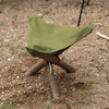 Outdoor Camping Waterproof Canvas Portable Triangle Stool Cloth