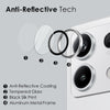 For Xiaomi Redmi Note 13 5G NORTHJO Camera LensCD Vein Metal Ring Tempered Glass Film(Silver)